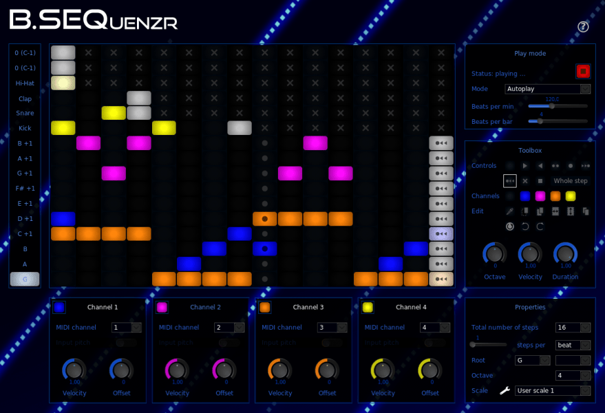 B.SEQuencer | Libre Audio Visual